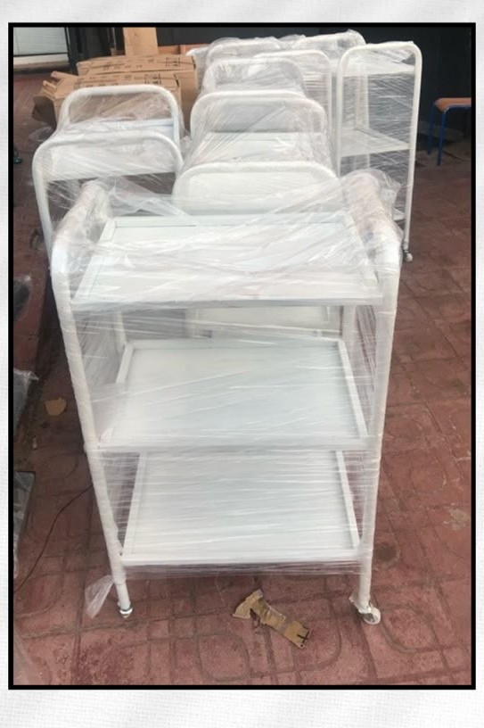 Chariot de Soin 3 Plateaux