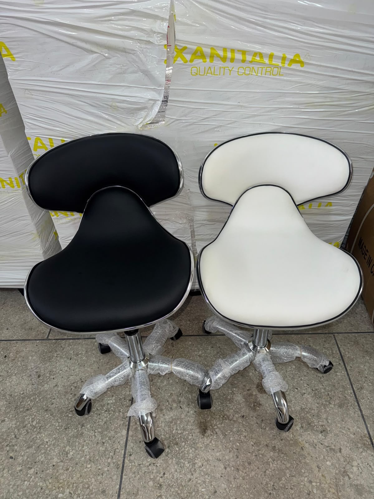 Tabouret Selle avec Dossier